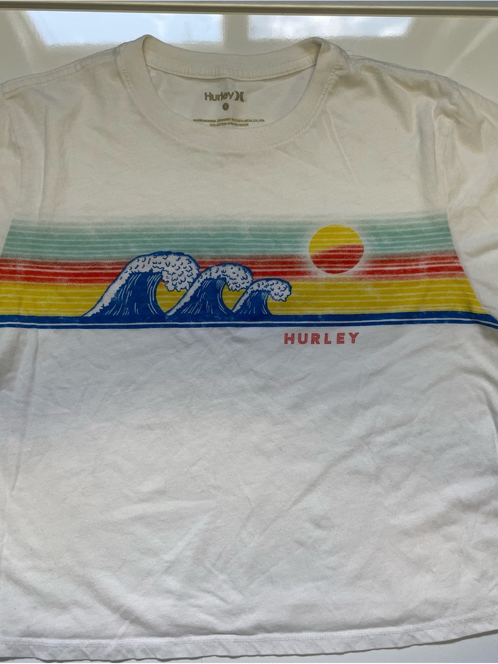 Hurley Bliss Boxy Crop Tee